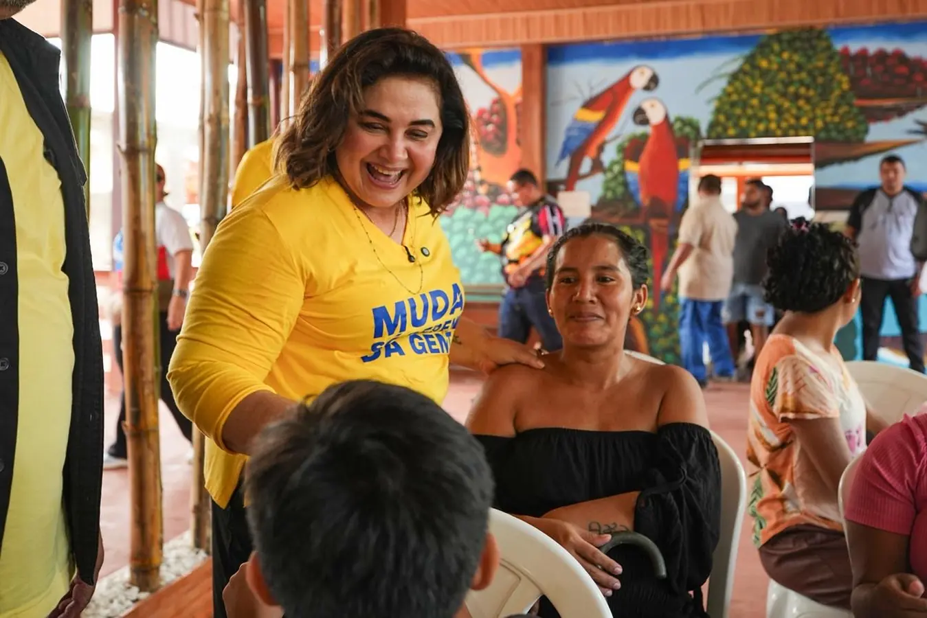 Professora Maria em Manaquiri