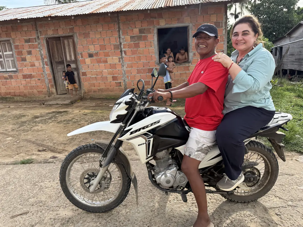 Professora Maria em Betânia